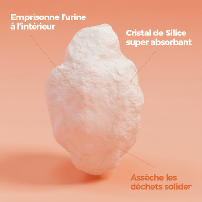 Fellya - Litière sans odeurs pour chats