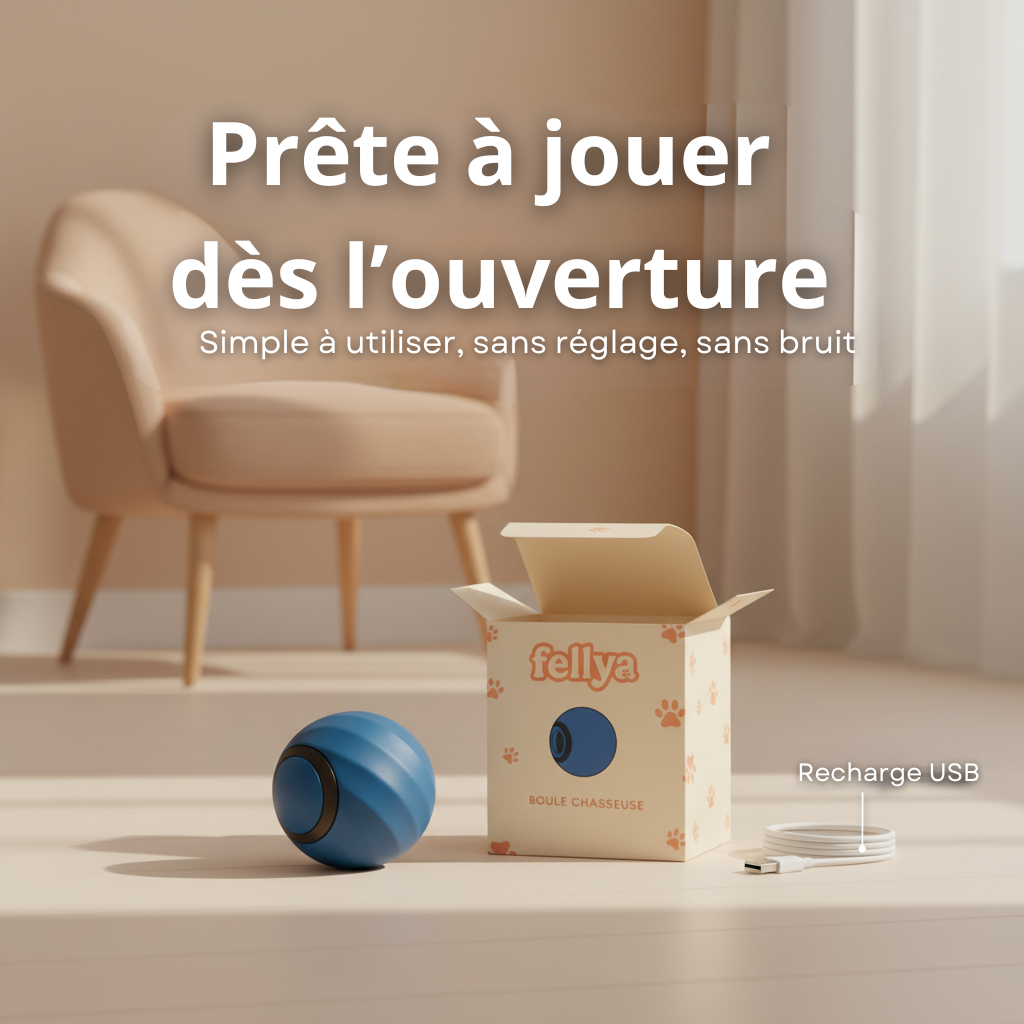 Fini les griffures : une boule qui occupe votre chat sans vous